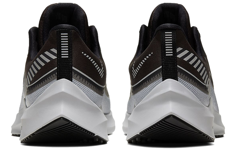 Мужские кроссовки Nike Zoom Winflo 6 Shield (черно-серые) — фото 5