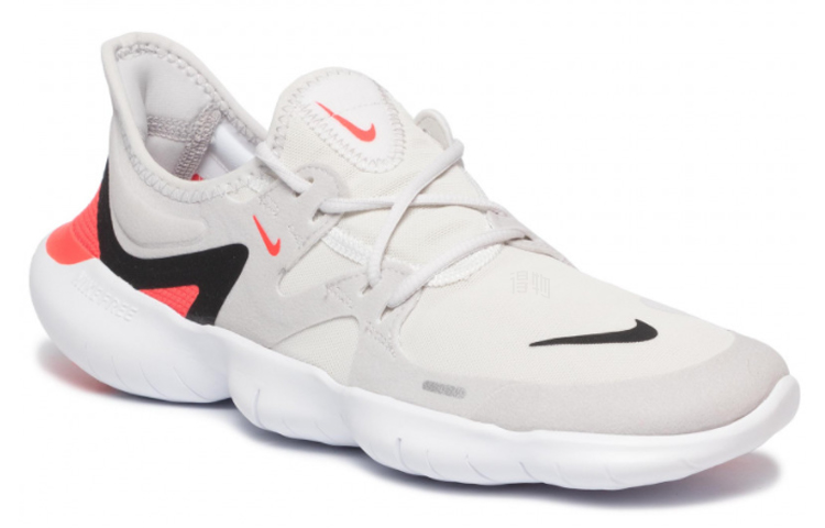 Кроссовки Nike Free RN 5.0 OG (серо-красные) — Серый / красный — фото 3
