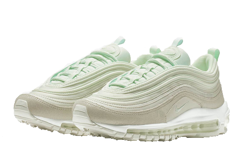 Женские кроссовки Nike Air Max 97 (мятно-зеленые) — фото 2