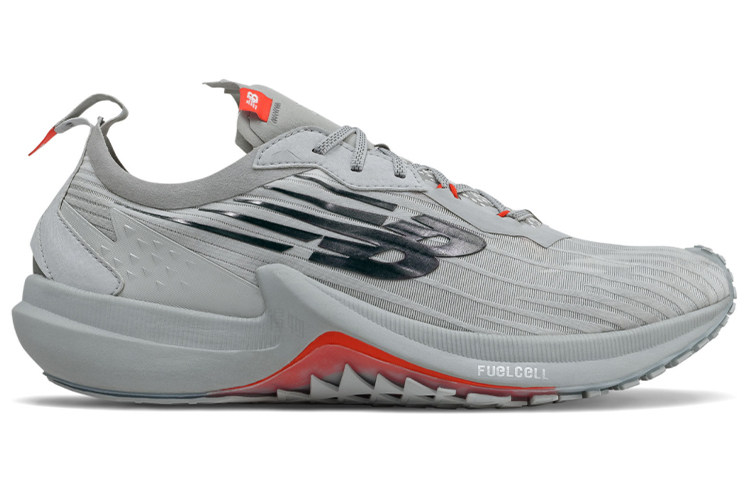 Мужские кроссовки New Balance New Balance NB FuelCell (серо-красные) — фото 2