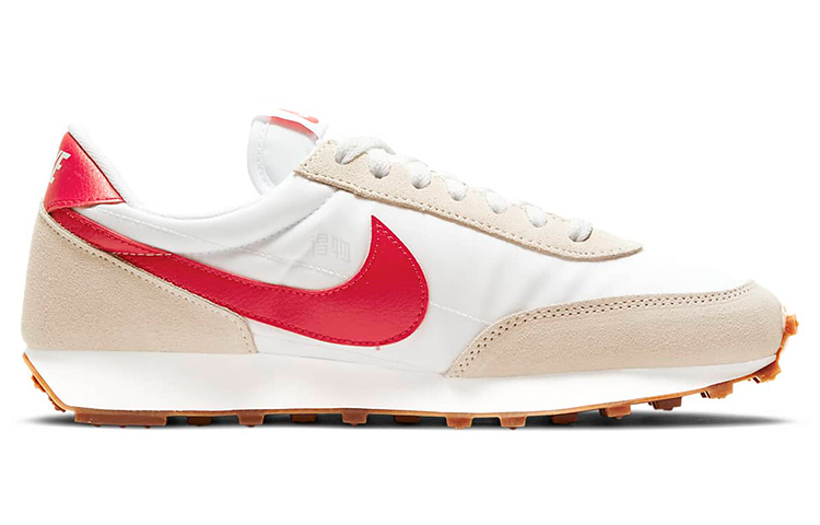 Женские кроссовки Nike Daybreak (бежево-красные) — фото 2