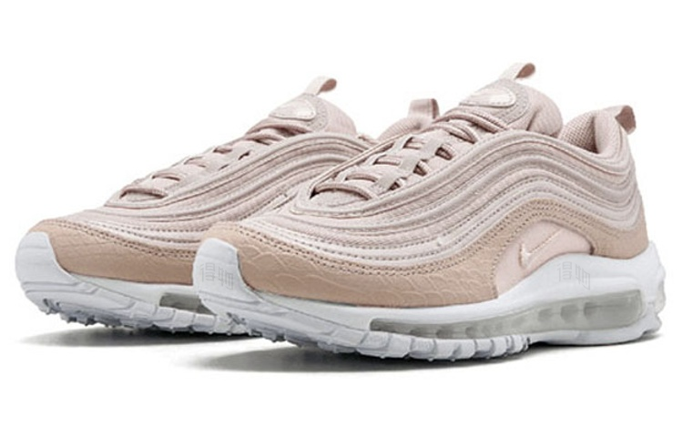 Женские кроссовки Nike Air Max 97 PRM ки (хаки) — 浅骨色/白 — фото 2
