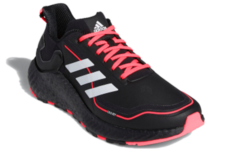 Кроссовки adidas Climawarm Ltd (черно-розово-белые) — Чёрный / розовый / белый — фото 3