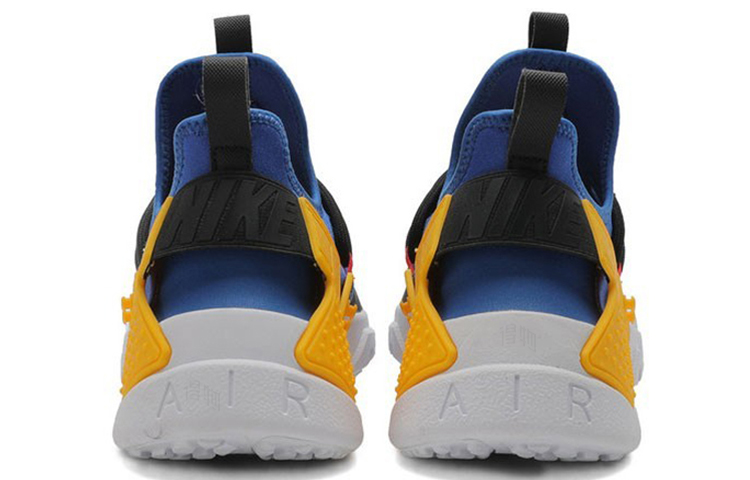 Мужские кроссовки Nike Huarache Drift (сине-желтый) — фото 3