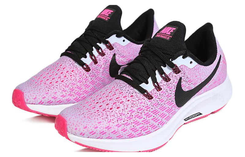 Женские кроссовки Nike Pegasus 35 Blue Pink (розово-красные) — Розовыйкрасный — фото 3