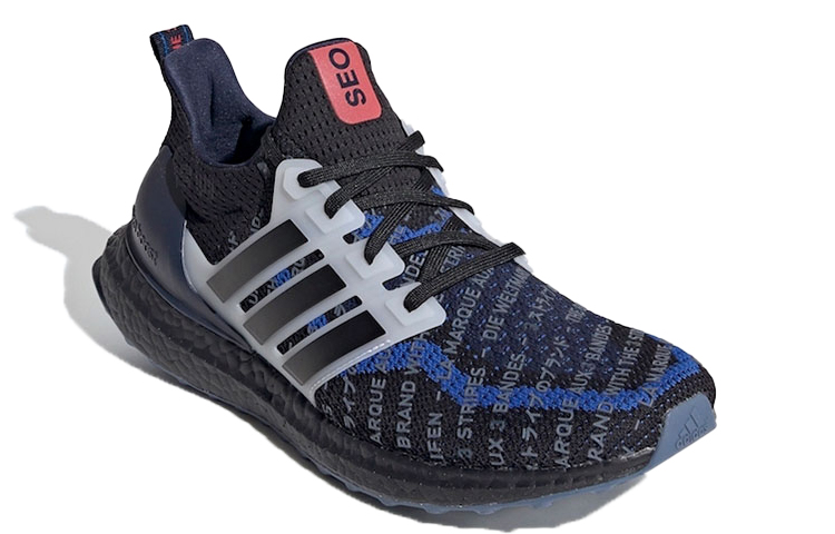 Кроссовки adidas ULT "Seoul" (черно-синий) — Чёрный / синий / белый / серый — фото 3