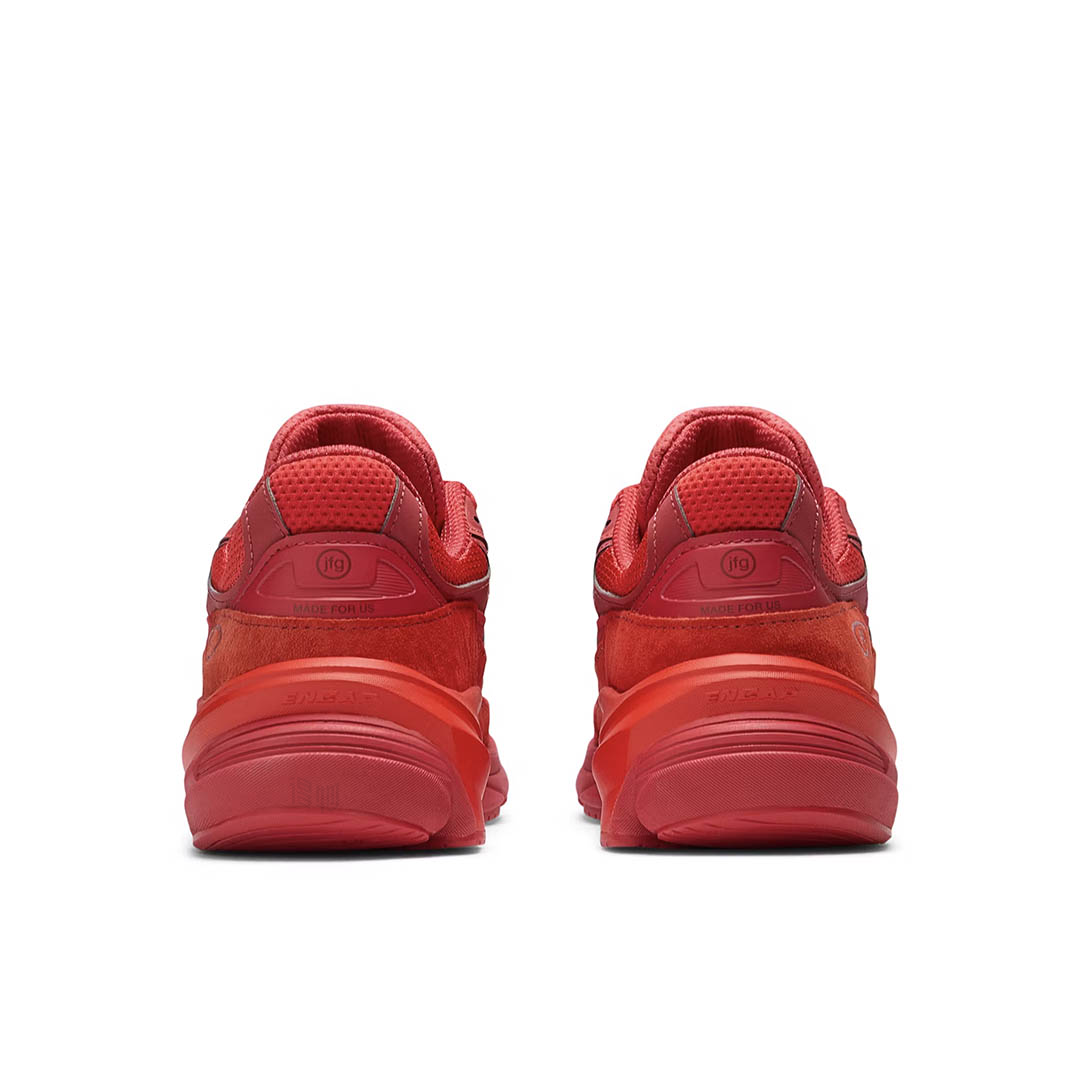 Кроссовки Joe Freshgoods x New Balance 990v6 (красные) — фото 4