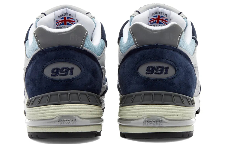 Женские кроссовки New Balance New Balance NB 991 (синие) — Синий — фото 4