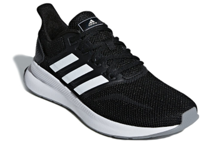 Женские кроссовки adidas neo Runfalcon 1.0 (черно-белые) — Чёрный / белый — фото 3