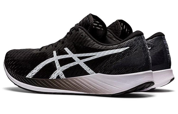 Мужские кроссовки ASICS Hyper Speed 1 (черно-белые) — Чёрный / белый — фото 4