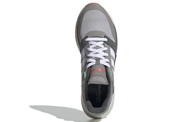 Мужские кроссовки adidas neo RUN 90S TPU (коричнево-зеленые) — фото 4