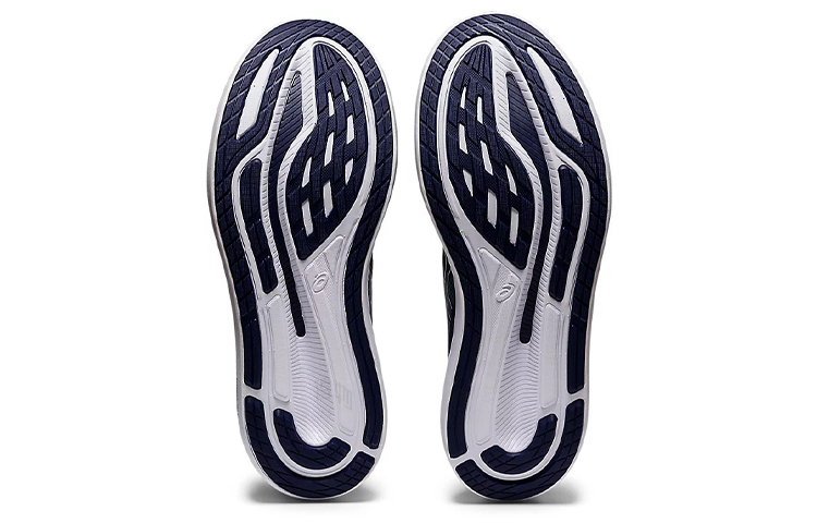 Мужские кроссовки ASICS Glideride 2 (сине-белые) — 藏蓝/白 — фото 6