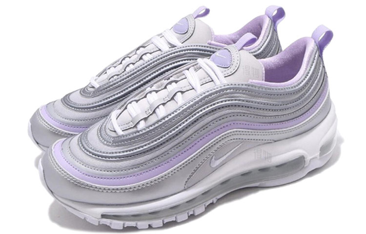 Женские кроссовки Nike Air Max 97 (серебристыйфиолетовый) — фото 3