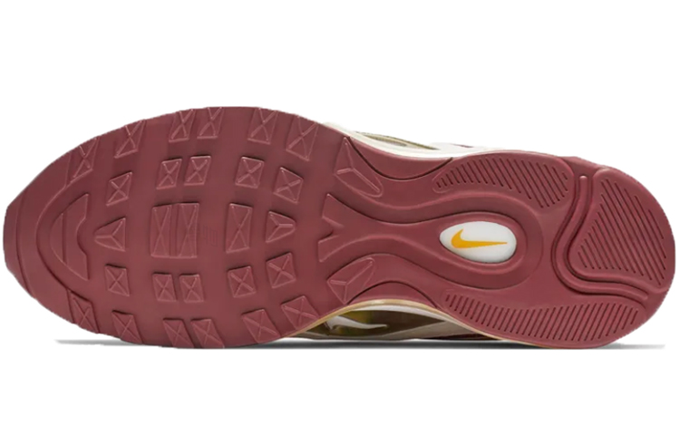 Мужские кроссовки Nike Air Max 97 UL 17 (бело-желтые) — Белый / жёлтый — фото 4