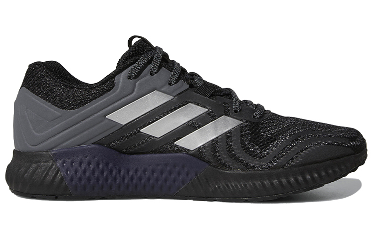 Женские кроссовки adidas Aerobounce st 2 (черно-серые) — фото 2
