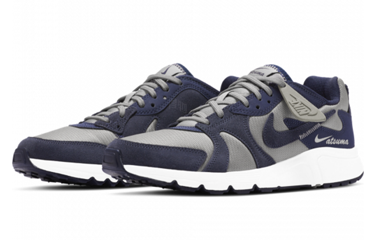 Мужские кроссовки Nike Atsuma (сине-серые) — Синий / серый — фото 3