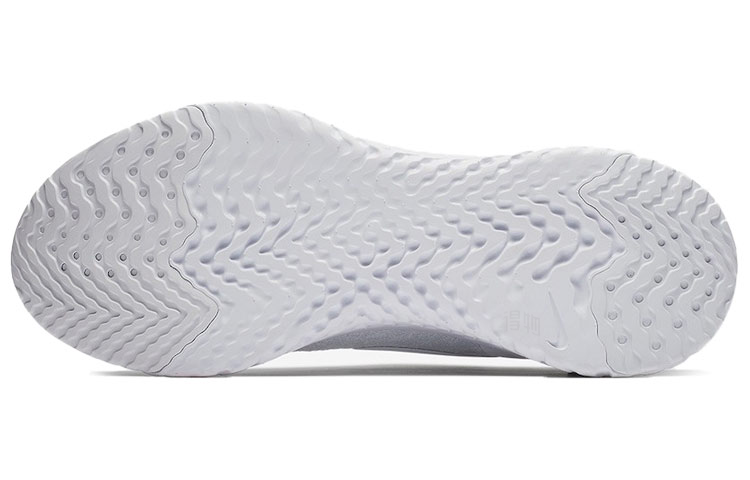 Женские кроссовки Nike Epic React Flyknit 1 (белые) — фото 5