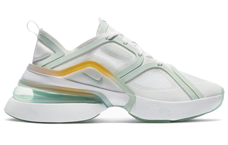Женские кроссовки Nike Air Max 270 (светло-зелено-белые) — Светло-зелёныйбелый — фото 2