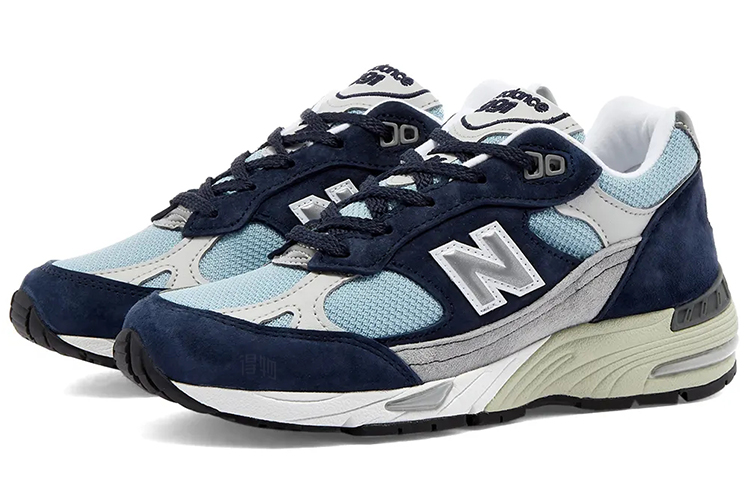 Женские кроссовки New Balance New Balance NB 991 (синие) — Синий — фото 2