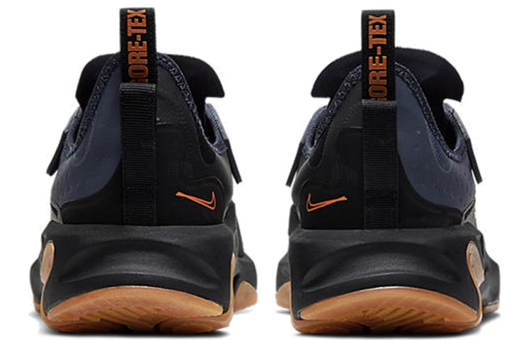 Кроссовки Nike React Type GTX (черно-оранжевый) — Чёрныйоранжевый — фото 4