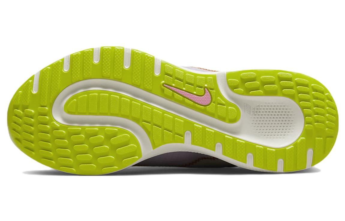 Женские кроссовки Nike React Escape Run 1 (бело-зеленые) — Белый / зелёный / красный — фото 6