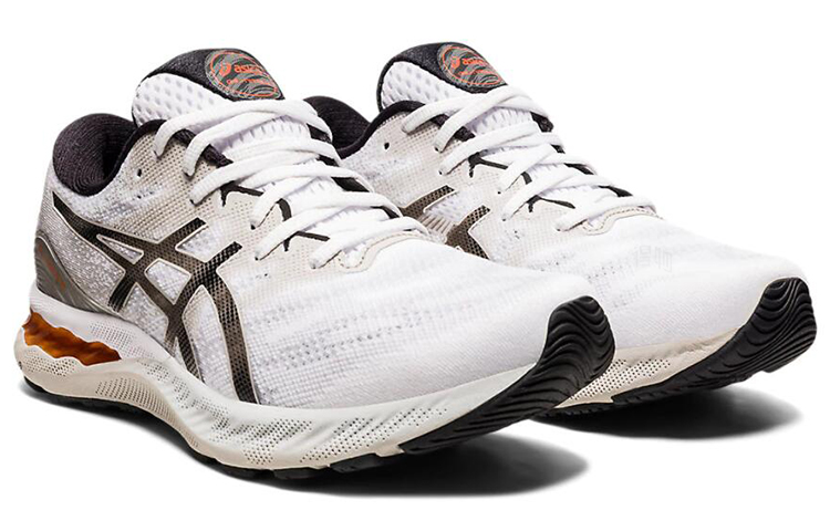Мужские кроссовки ASICS GEL-Nimbus 23 (белый / серый) — фото 3