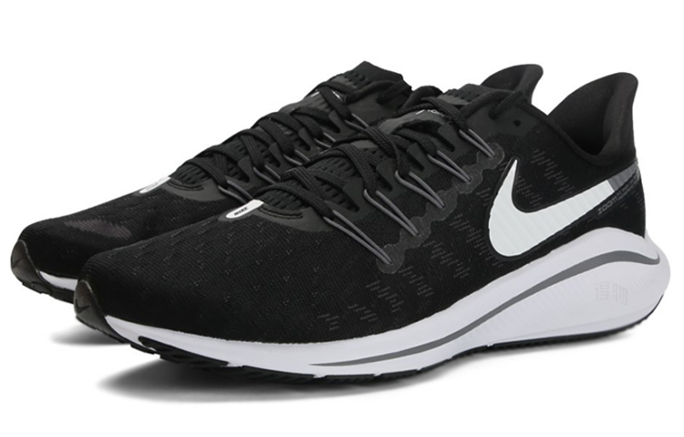 Мужские кроссовки Nike Air Zoom Vomero 14 (черные) — фото 3