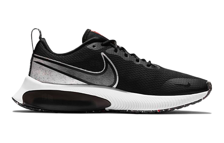 Женские кроссовки Nike Air Zoom Arcadia (черно-серебристые) — фото 2