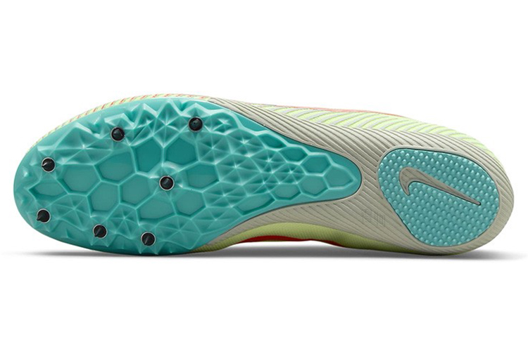 Кроссовки Nike Zoom Rival M 9 (светло-зеленые) — фото 5