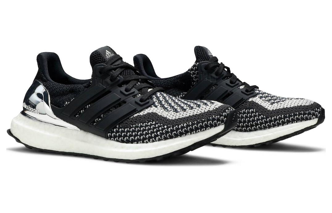 Женские кроссовки adidas ULT (черно-белые) — 黑/金属银 — фото 3