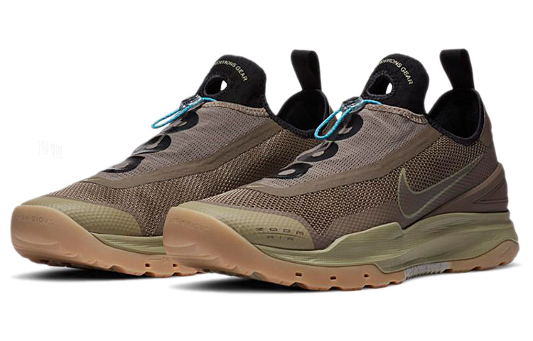 Кроссовки Nike ACG Air Zoom AO (коричневые) — фото 3