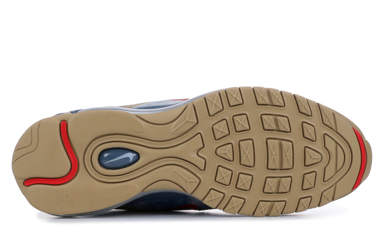 Кроссовки Nike Air Max 97 Wild West (коричнево-синие) — Коричневыйсиний — фото 4