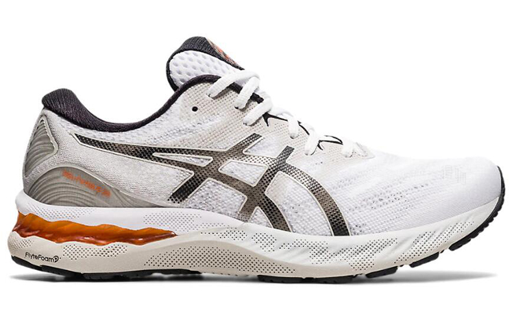 Мужские кроссовки ASICS GEL-Nimbus 23 (белый / серый) — фото 2