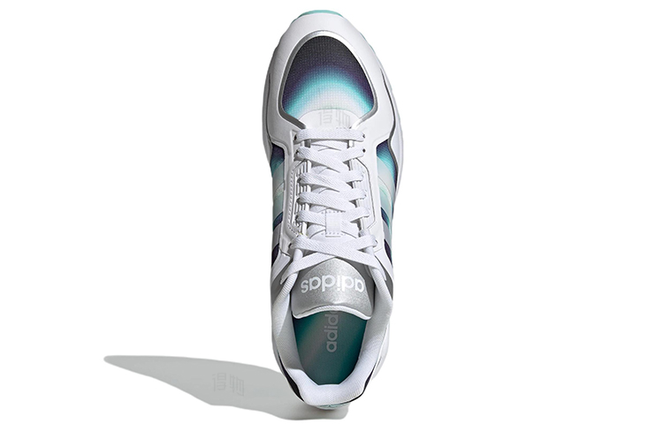Кроссовки adidas Run9tis (бело-синие) — фото 5