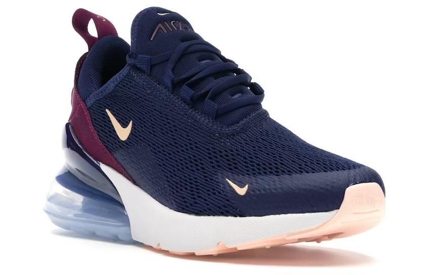 Женские кроссовки Nike Air Max 270 "Blue Void" (синий) — фото 3