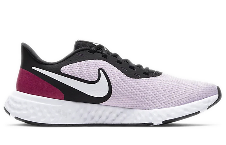 Женские кроссовки Nike REVOLUTION 5 (черно-фиолетовые) — фото 2