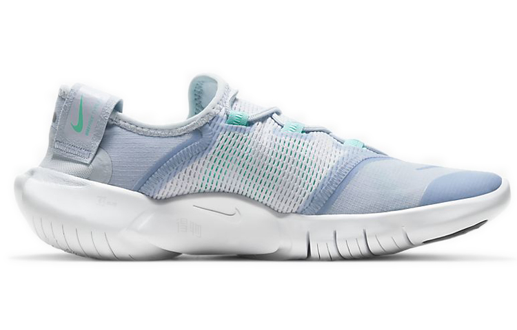 Женские кроссовки Nike Free RN 5.0 (сине-белые) — Синий / белый — фото 2