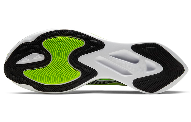 Мужские кроссовки Nike Zoom Gravity 1 (серо-зеленые) — Серый / зелёный — фото 6
