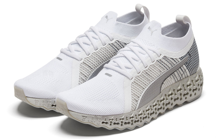 Мужские кроссовки PUMA Calibrate Runner (серый / белый) — фото 3