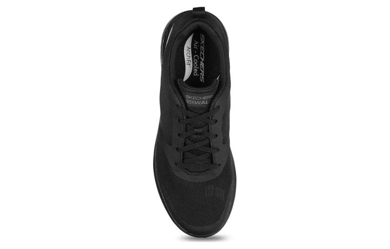 Мужские кроссовки Skechers GO WALK Lite Arch Fit (черные) — фото 4