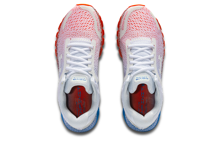 Мужские кроссовки Under Armour Hovr Infinite 2 (бело-сине-красные) — фото 4