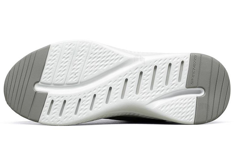 Мужские кроссовки Skechers Solar Fuse (светло-серые) — Светло-серый — фото 5