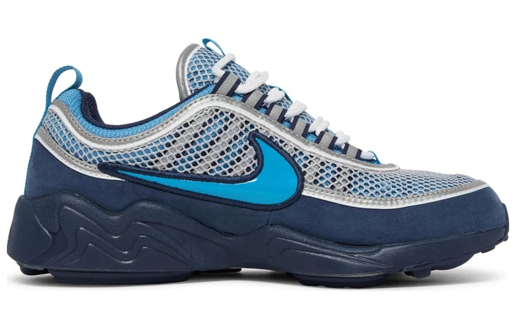 Кроссовки Nike Air Zoom Spiridon 16 (синие) — фото 2