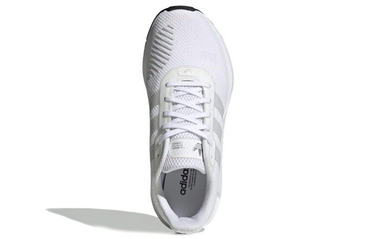 Женские кроссовки adidas originals (бело-серые) — фото 4