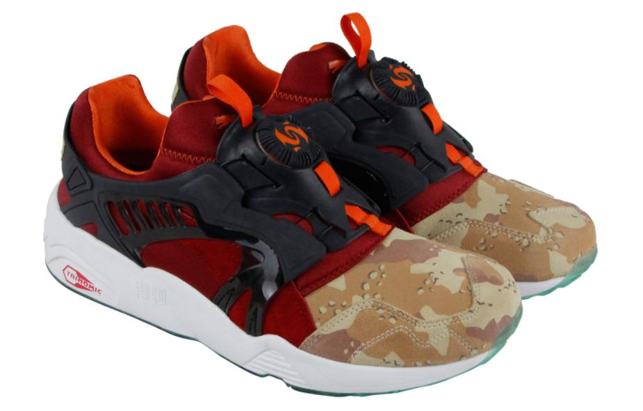Мужские кроссовки PUMA Disc Blaze (черныйкрасный) — Чёрныйкрасный — фото 3