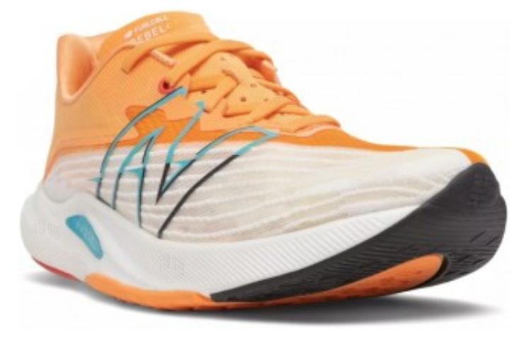 Мужские кроссовки New Balance Rebel v2 (желто-белый) — фото 3