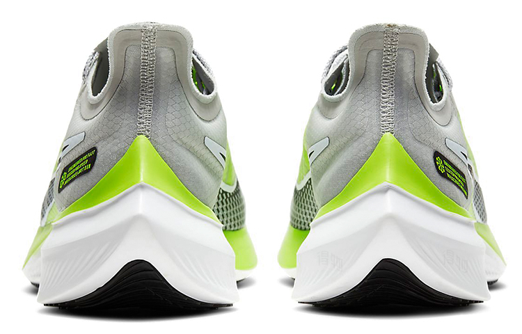 Мужские кроссовки Nike Zoom Gravity 1 (серо-зеленые) — Серый / зелёный — фото 5