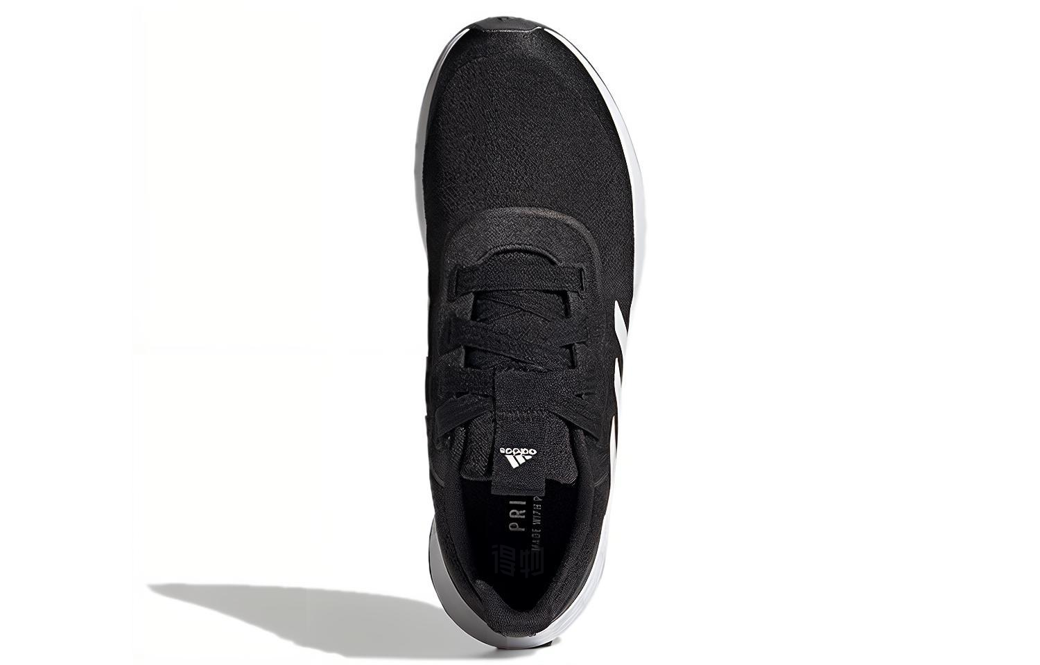 Женские кроссовки adidas Qt Racer Sport (черно-белые) — Чёрный / белый — фото 5