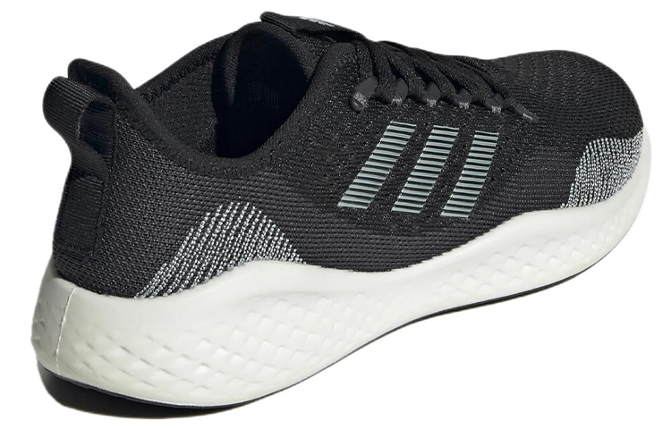Женские кроссовки adidas Fluidflow 2.0 (черно-белый) — Чёрный / белый — фото 4