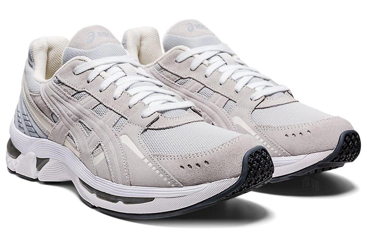 Мужские кроссовки ASICS Gel-Kyrios (серо-белые) — Серый / белый — фото 3